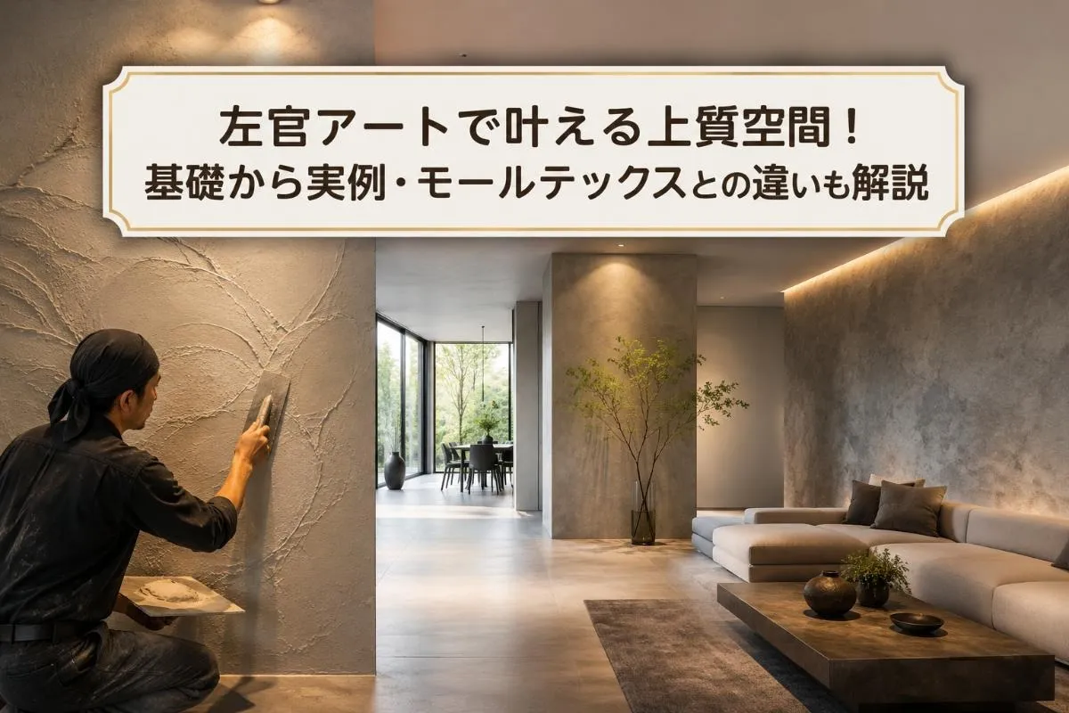 左官アートで叶える上質空間!基礎から実例・モールテックスとの違いも解説